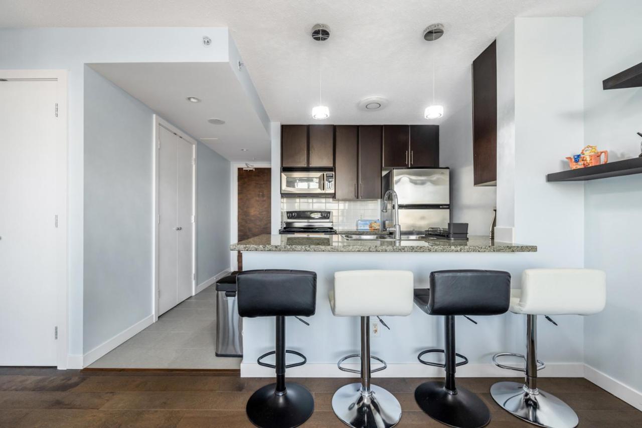 Downtown 1 Bedroom Water View Condo Vancouver Zewnętrze zdjęcie