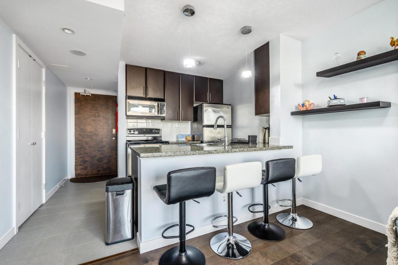 Downtown 1 Bedroom Water View Condo Vancouver Zewnętrze zdjęcie