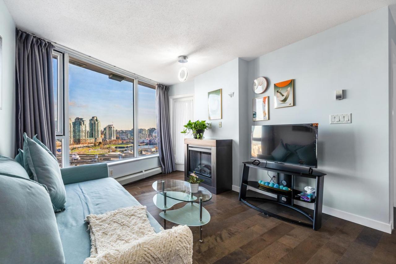Downtown 1 Bedroom Water View Condo Vancouver Zewnętrze zdjęcie