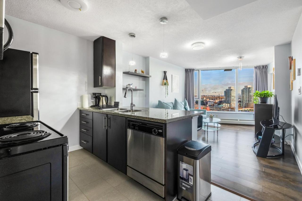 Downtown 1 Bedroom Water View Condo Vancouver Zewnętrze zdjęcie